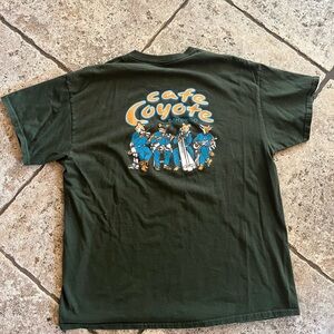 Cafe Coyote Graphic T-Shirt